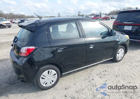 2024 Mitsubishi Mirage Es/Le from USA, damaged, VIN ML32AUHJ4RH009280